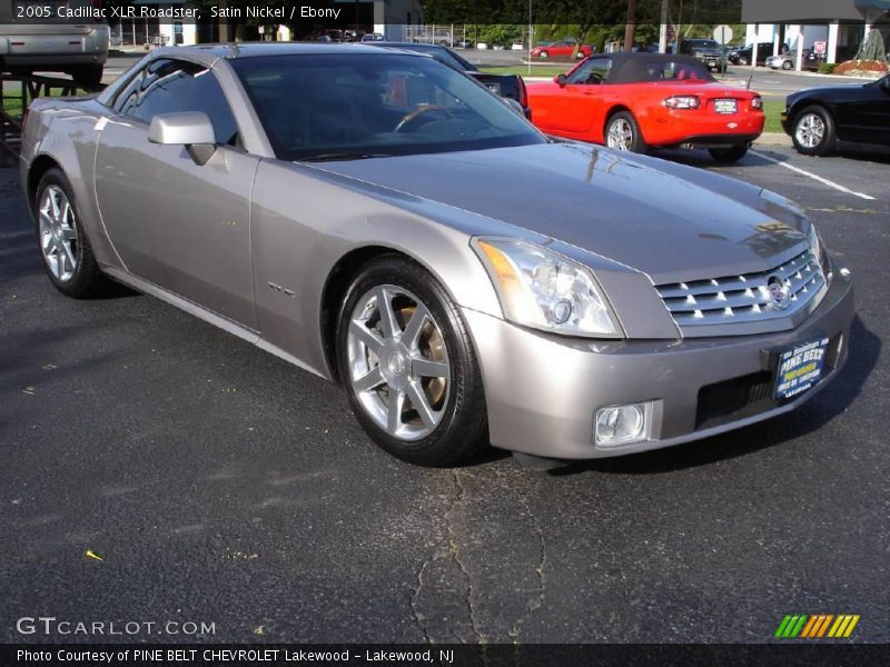 Satin Nickel / Ebony 2005 Cadillac XLR Roadster