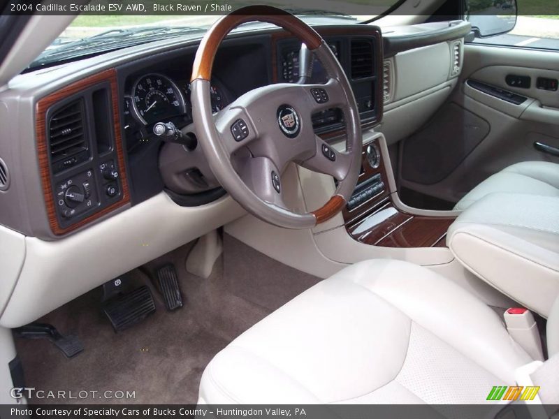 Black Raven / Shale 2004 Cadillac Escalade ESV AWD