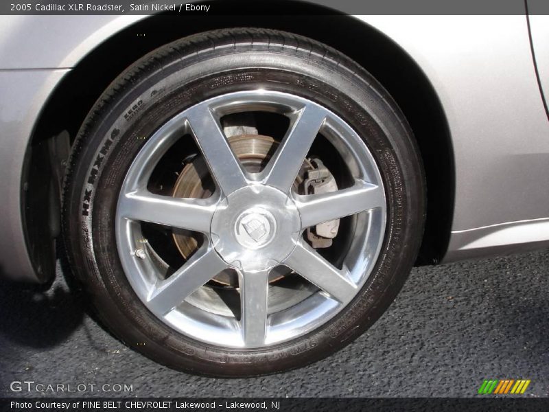 Satin Nickel / Ebony 2005 Cadillac XLR Roadster