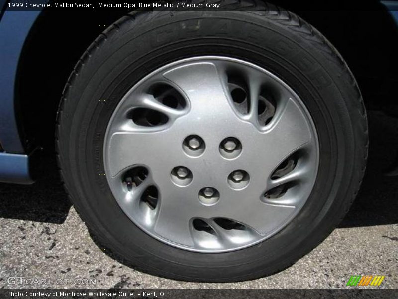 Medium Opal Blue Metallic / Medium Gray 1999 Chevrolet Malibu Sedan