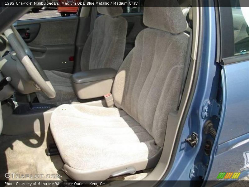 Medium Opal Blue Metallic / Medium Gray 1999 Chevrolet Malibu Sedan