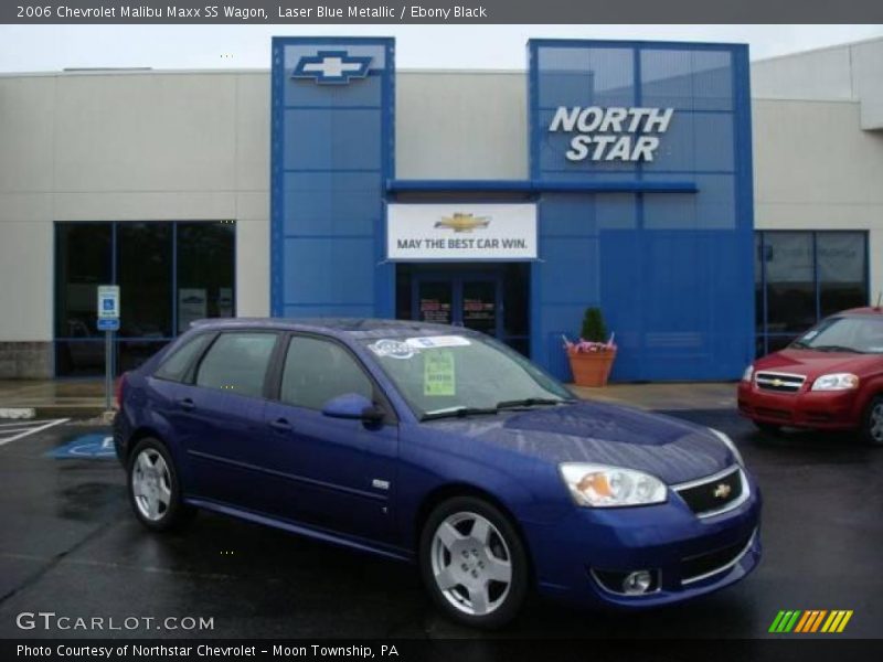 Laser Blue Metallic / Ebony Black 2006 Chevrolet Malibu Maxx SS Wagon