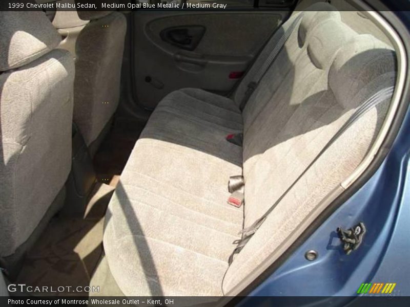 Medium Opal Blue Metallic / Medium Gray 1999 Chevrolet Malibu Sedan