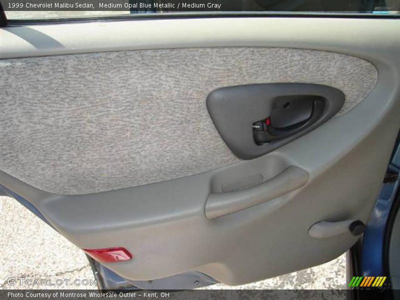 Medium Opal Blue Metallic / Medium Gray 1999 Chevrolet Malibu Sedan