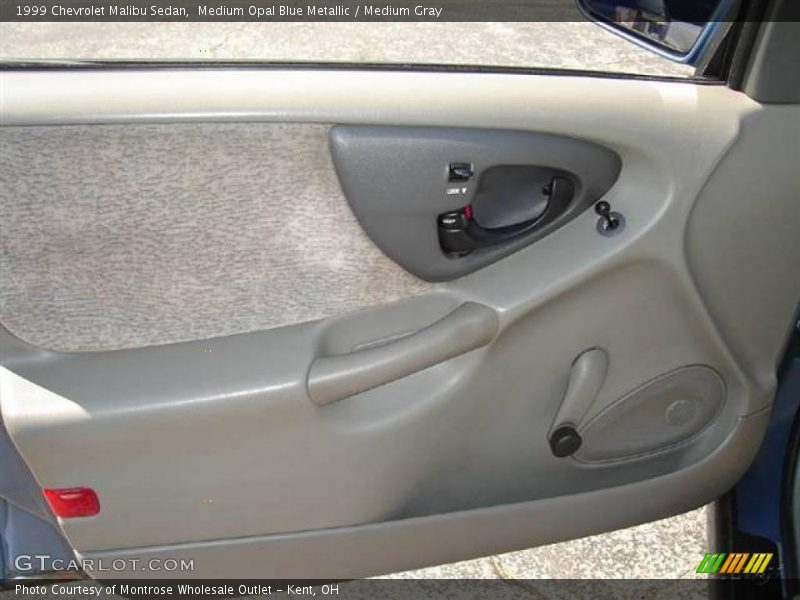 Medium Opal Blue Metallic / Medium Gray 1999 Chevrolet Malibu Sedan