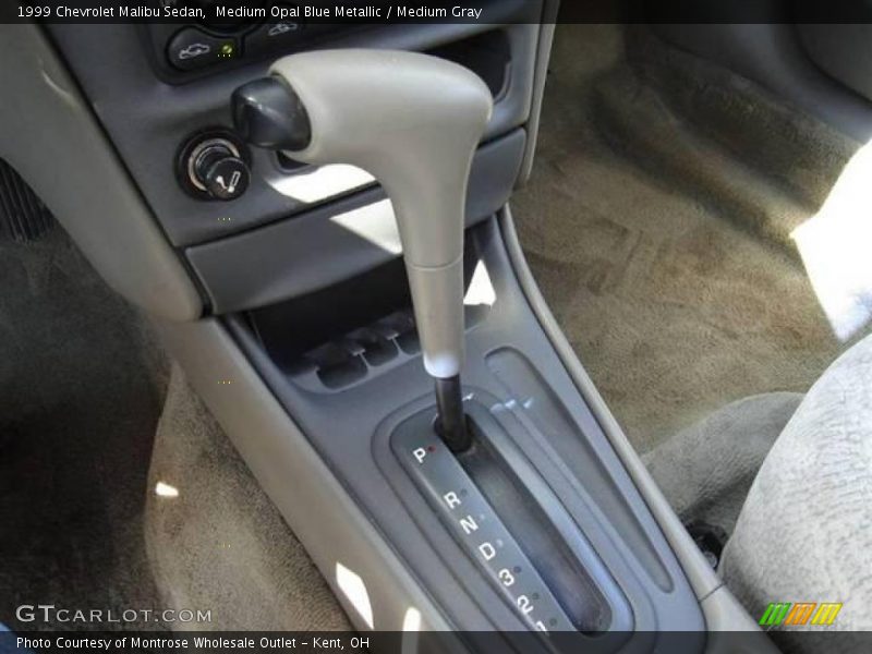 Medium Opal Blue Metallic / Medium Gray 1999 Chevrolet Malibu Sedan
