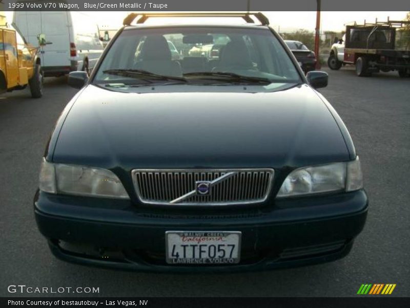 Blue/Green Metallic / Taupe 1999 Volvo V70 Wagon