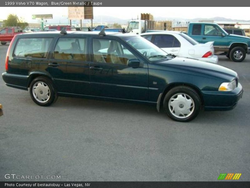 Blue/Green Metallic / Taupe 1999 Volvo V70 Wagon