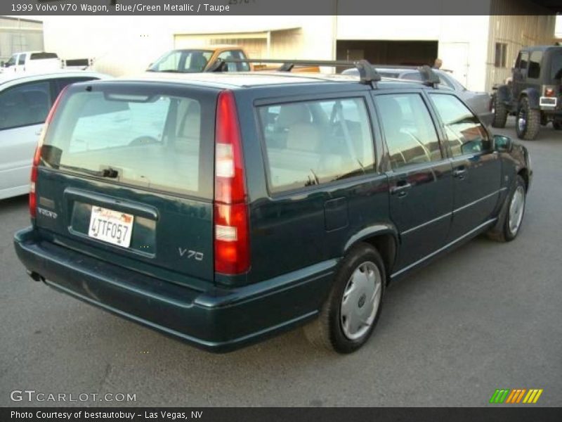Blue/Green Metallic / Taupe 1999 Volvo V70 Wagon