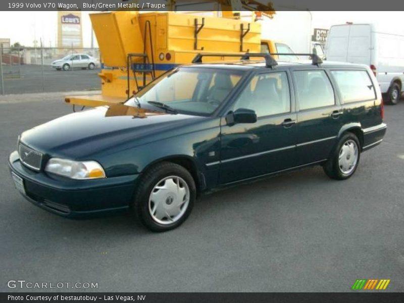 Blue/Green Metallic / Taupe 1999 Volvo V70 Wagon
