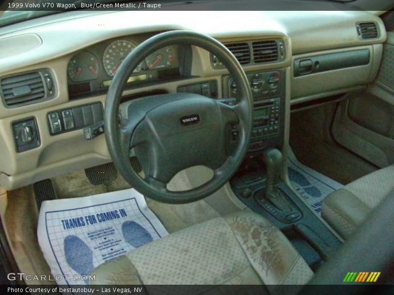 Blue/Green Metallic / Taupe 1999 Volvo V70 Wagon