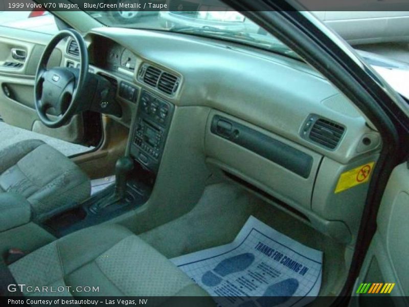 Blue/Green Metallic / Taupe 1999 Volvo V70 Wagon