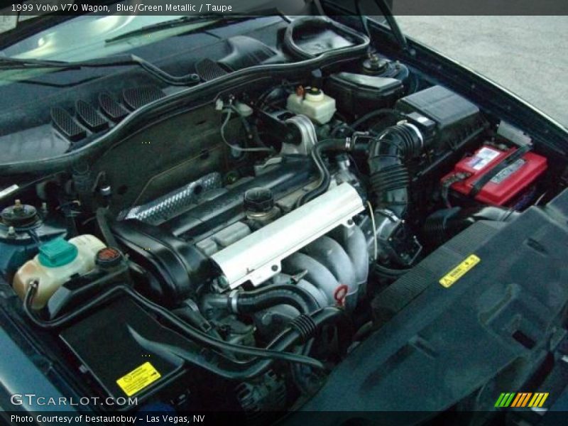Blue/Green Metallic / Taupe 1999 Volvo V70 Wagon