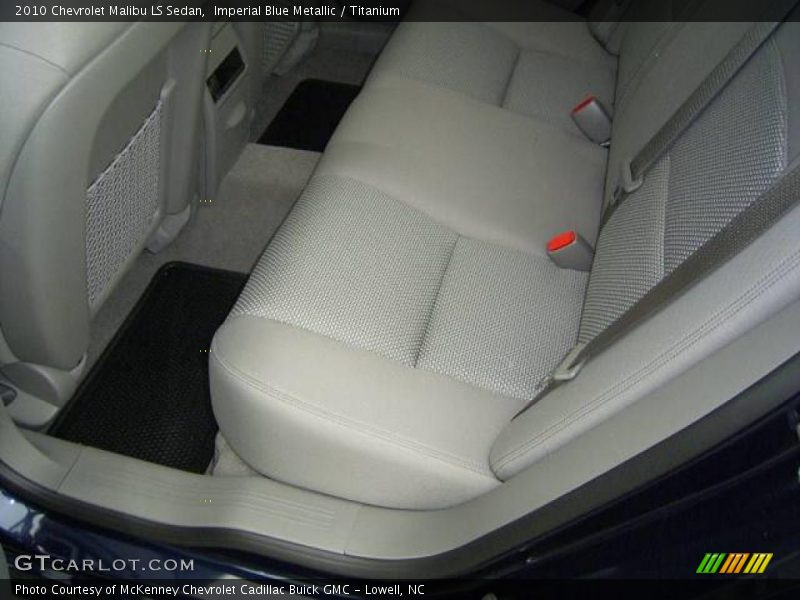 Imperial Blue Metallic / Titanium 2010 Chevrolet Malibu LS Sedan