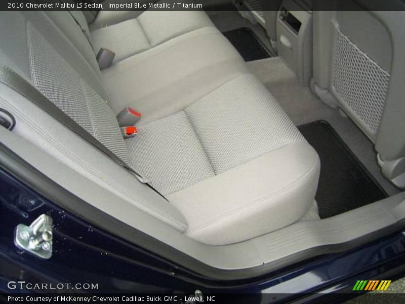 Imperial Blue Metallic / Titanium 2010 Chevrolet Malibu LS Sedan