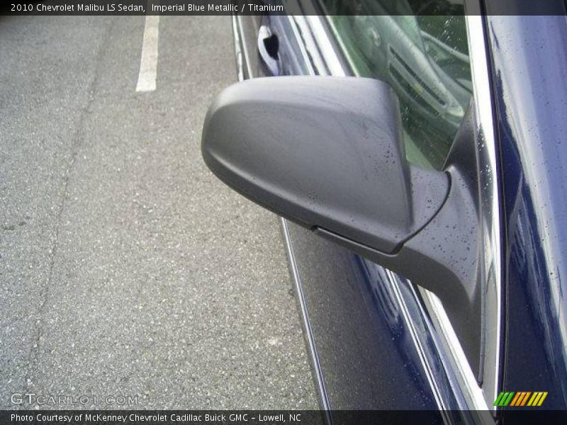 Imperial Blue Metallic / Titanium 2010 Chevrolet Malibu LS Sedan