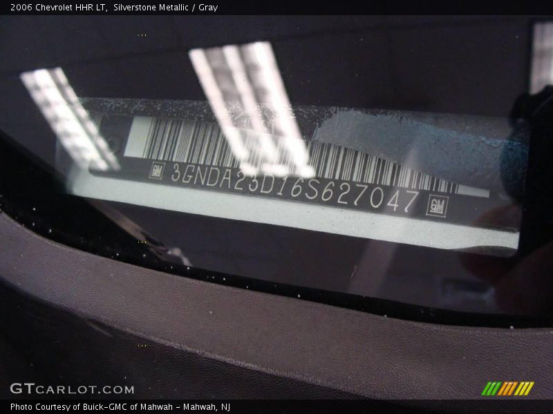 Silverstone Metallic / Gray 2006 Chevrolet HHR LT