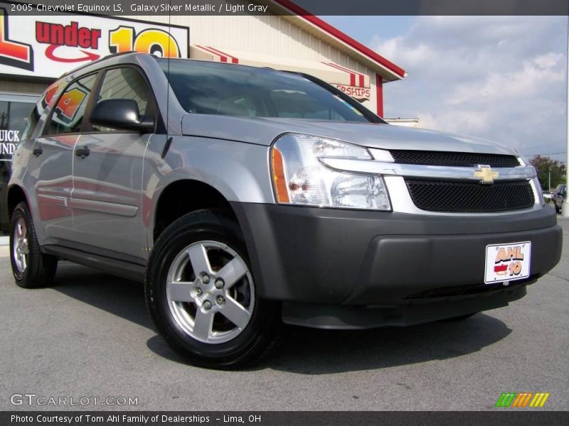 Galaxy Silver Metallic / Light Gray 2005 Chevrolet Equinox LS