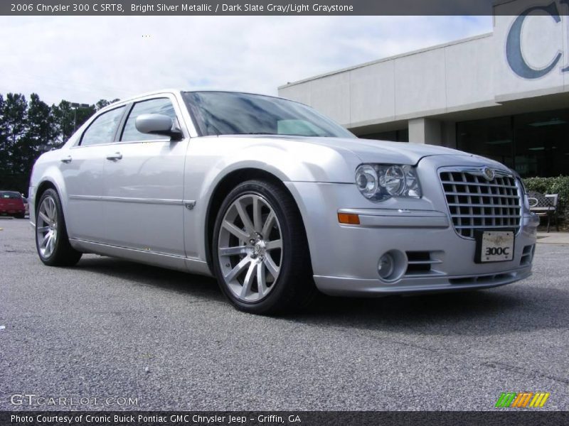 Bright Silver Metallic / Dark Slate Gray/Light Graystone 2006 Chrysler 300 C SRT8