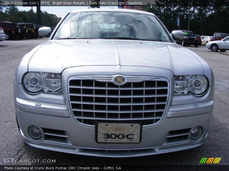 Bright Silver Metallic / Dark Slate Gray/Light Graystone 2006 Chrysler 300 C SRT8