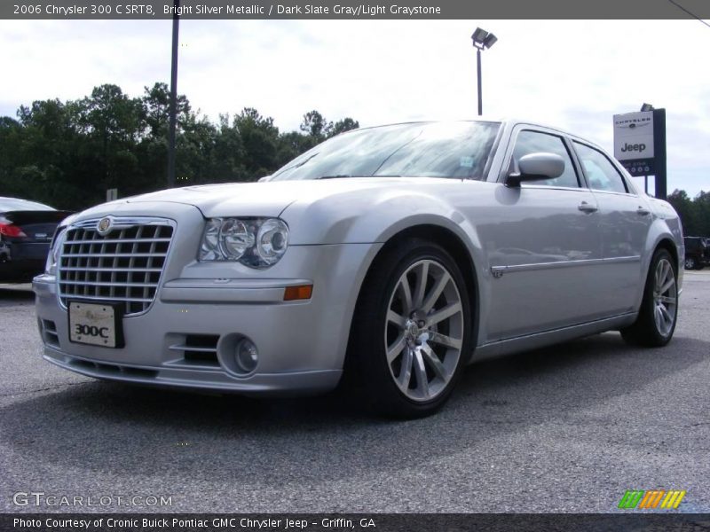 Bright Silver Metallic / Dark Slate Gray/Light Graystone 2006 Chrysler 300 C SRT8