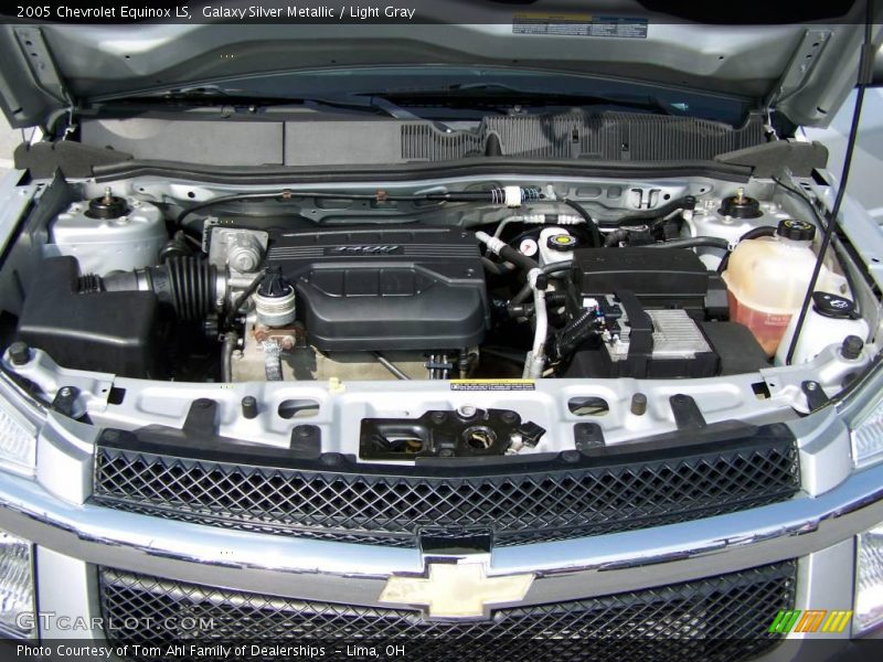 Galaxy Silver Metallic / Light Gray 2005 Chevrolet Equinox LS