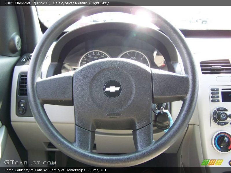 Galaxy Silver Metallic / Light Gray 2005 Chevrolet Equinox LS