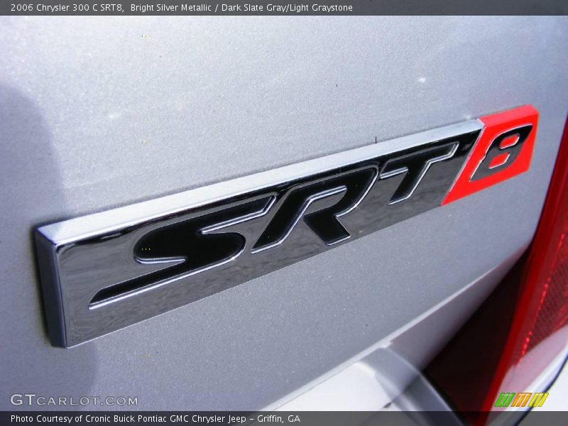 Bright Silver Metallic / Dark Slate Gray/Light Graystone 2006 Chrysler 300 C SRT8