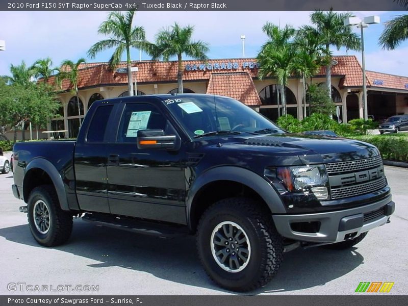 Tuxedo Black / Raptor Black 2010 Ford F150 SVT Raptor SuperCab 4x4