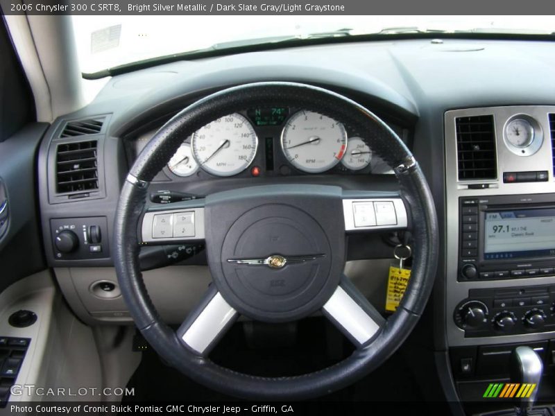 Bright Silver Metallic / Dark Slate Gray/Light Graystone 2006 Chrysler 300 C SRT8