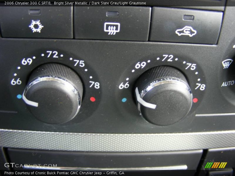 Bright Silver Metallic / Dark Slate Gray/Light Graystone 2006 Chrysler 300 C SRT8