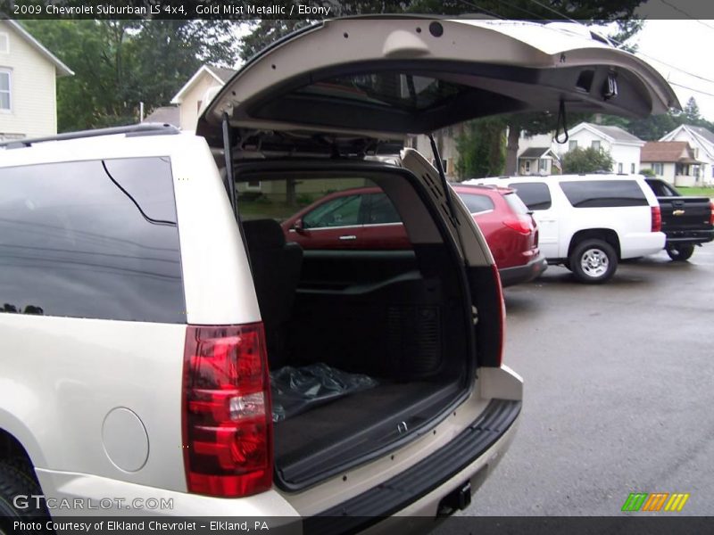 Gold Mist Metallic / Ebony 2009 Chevrolet Suburban LS 4x4