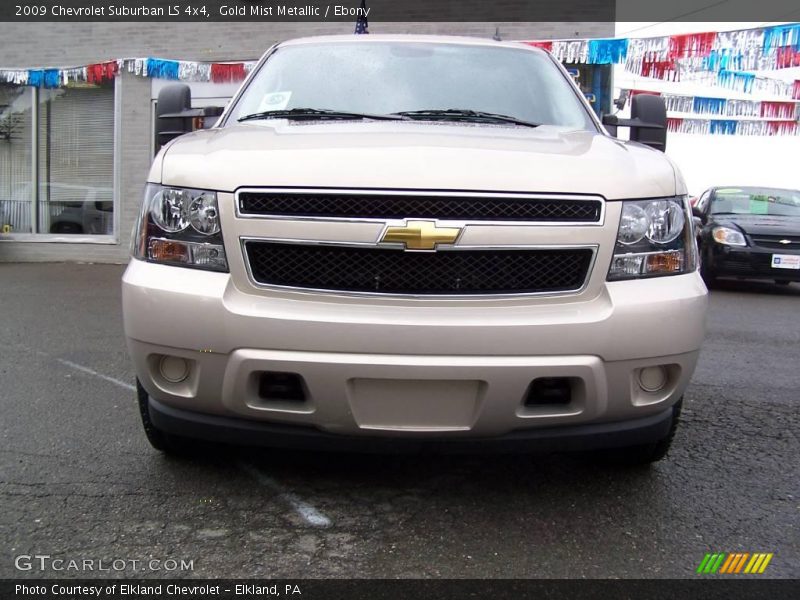 Gold Mist Metallic / Ebony 2009 Chevrolet Suburban LS 4x4