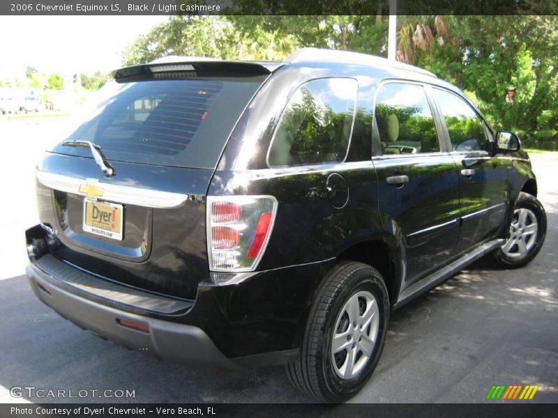Black / Light Cashmere 2006 Chevrolet Equinox LS