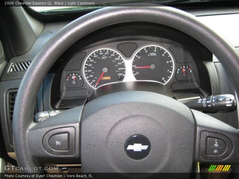Black / Light Cashmere 2006 Chevrolet Equinox LS