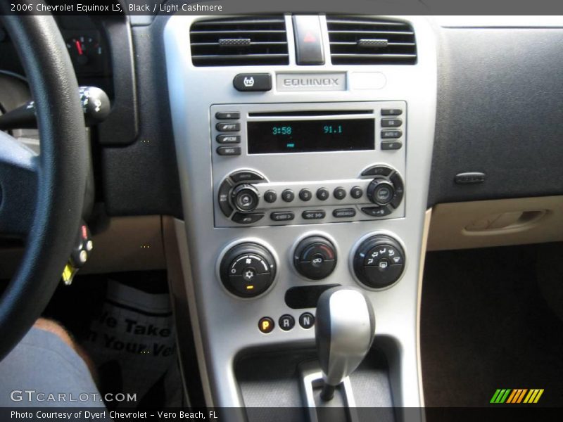 Black / Light Cashmere 2006 Chevrolet Equinox LS