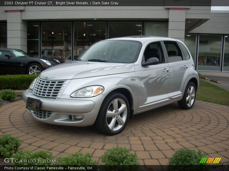Bright Silver Metallic / Dark Slate Gray 2003 Chrysler PT Cruiser GT