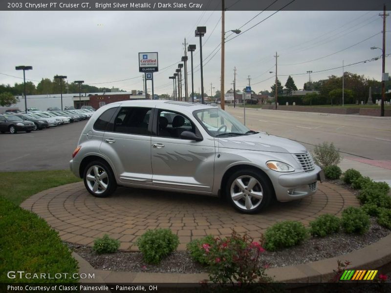 Bright Silver Metallic / Dark Slate Gray 2003 Chrysler PT Cruiser GT