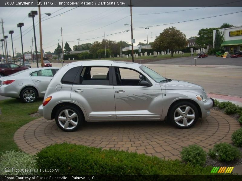 Bright Silver Metallic / Dark Slate Gray 2003 Chrysler PT Cruiser GT
