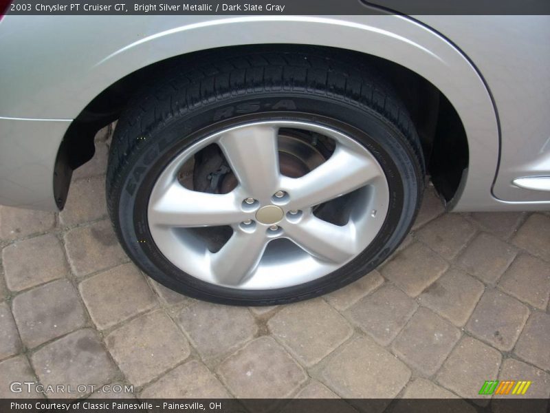 Bright Silver Metallic / Dark Slate Gray 2003 Chrysler PT Cruiser GT