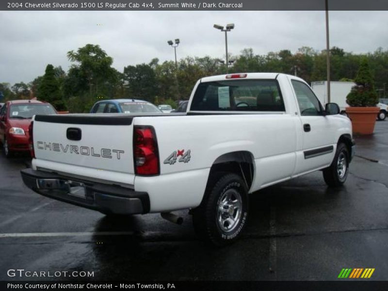 Summit White / Dark Charcoal 2004 Chevrolet Silverado 1500 LS Regular Cab 4x4