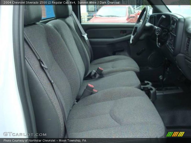 Summit White / Dark Charcoal 2004 Chevrolet Silverado 1500 LS Regular Cab 4x4