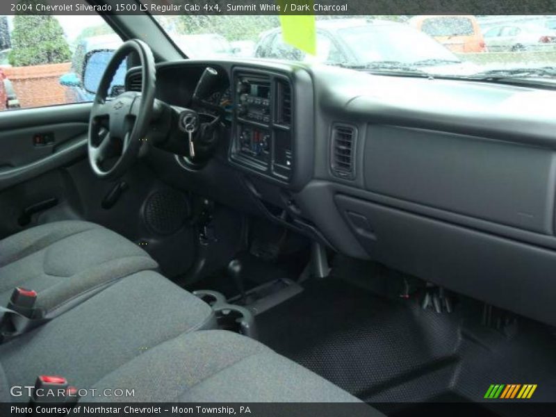 Summit White / Dark Charcoal 2004 Chevrolet Silverado 1500 LS Regular Cab 4x4