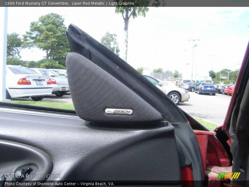 Laser Red Metallic / Light Graphite 1999 Ford Mustang GT Convertible