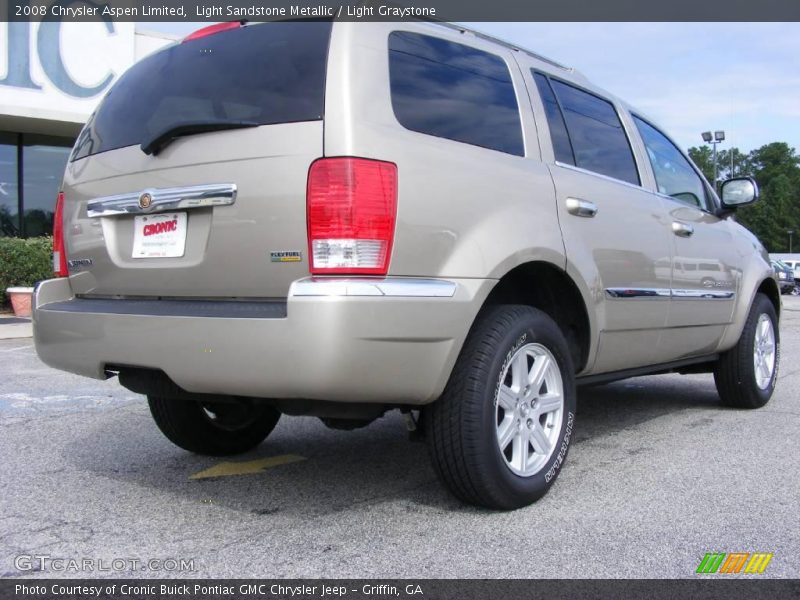 Light Sandstone Metallic / Light Graystone 2008 Chrysler Aspen Limited