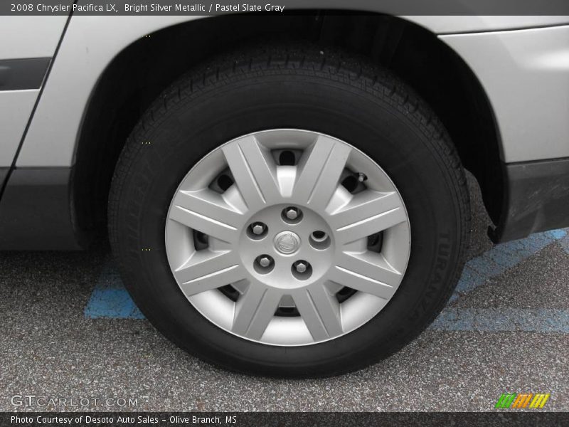 Bright Silver Metallic / Pastel Slate Gray 2008 Chrysler Pacifica LX