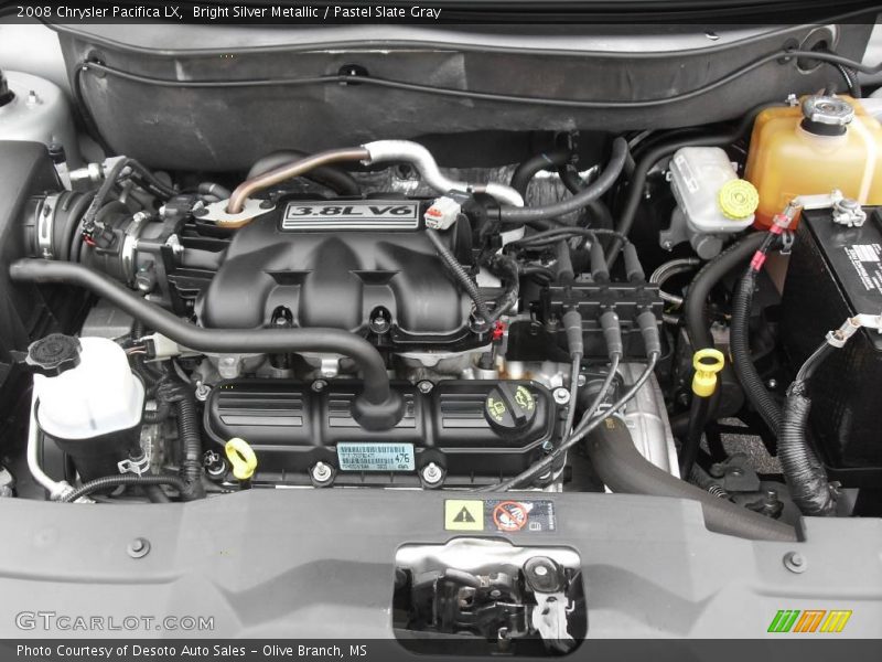 Bright Silver Metallic / Pastel Slate Gray 2008 Chrysler Pacifica LX