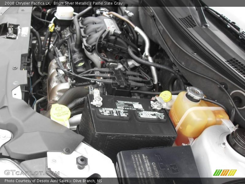 Bright Silver Metallic / Pastel Slate Gray 2008 Chrysler Pacifica LX