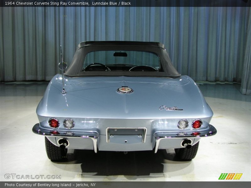 Lynndale Blue / Black 1964 Chevrolet Corvette Sting Ray Convertible