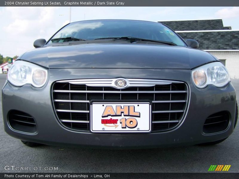 Graphite Metallic / Dark Slate Gray 2004 Chrysler Sebring LX Sedan
